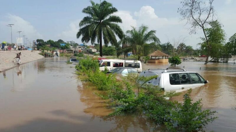 RDC/ les pluies et la crue du fleuve Congo font des dégâts.