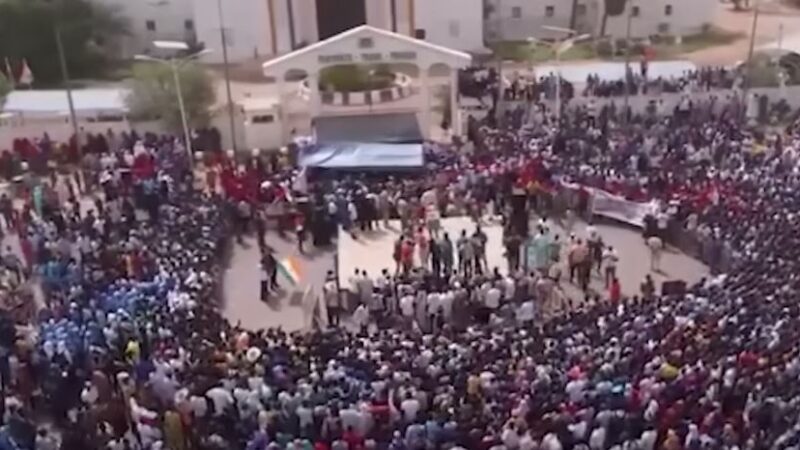 Niger : Manifestations pour le départ des troupes américaines