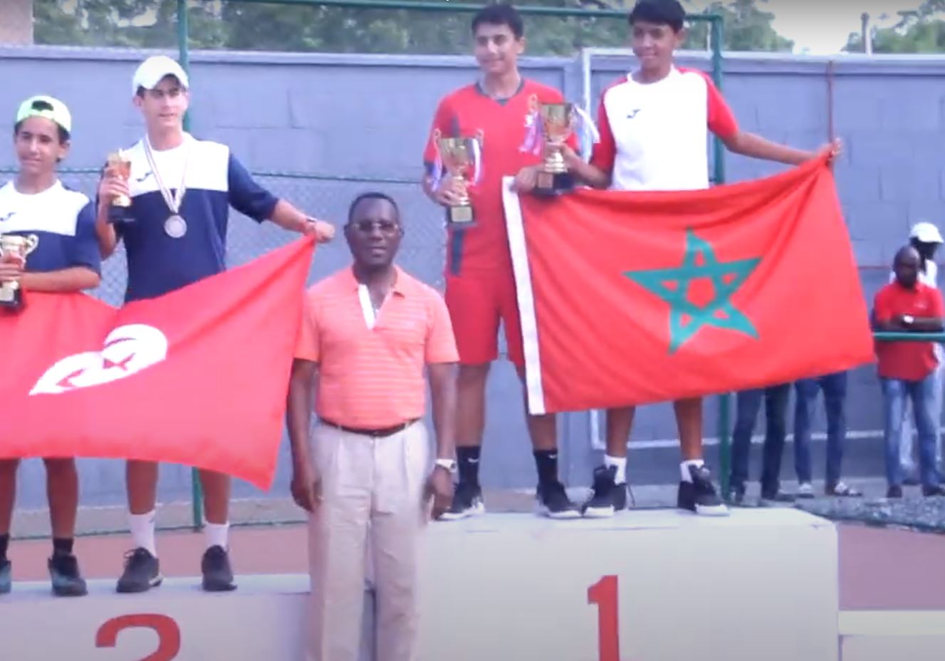 Maroc : Les équipes marocaines U14 filles et garçons, remportent le championnat d’Afrique de tennis.